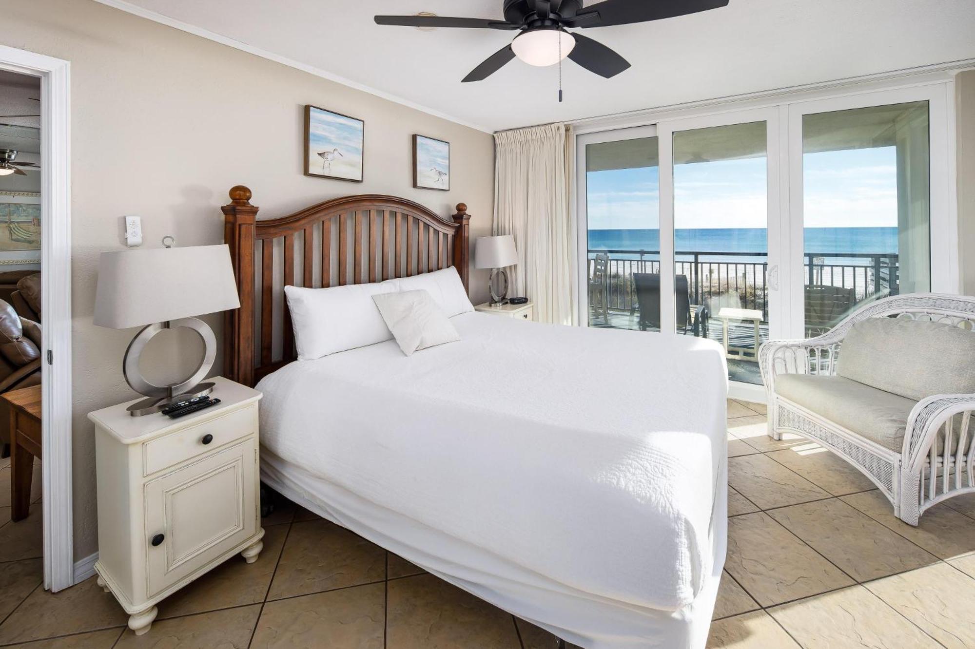 Nautilus 1201 - Gulf Front 2 Bedroom Huge Wrap Around Balcony 2Nd Floor! شاطئ فورت والتون المظهر الخارجي الصورة