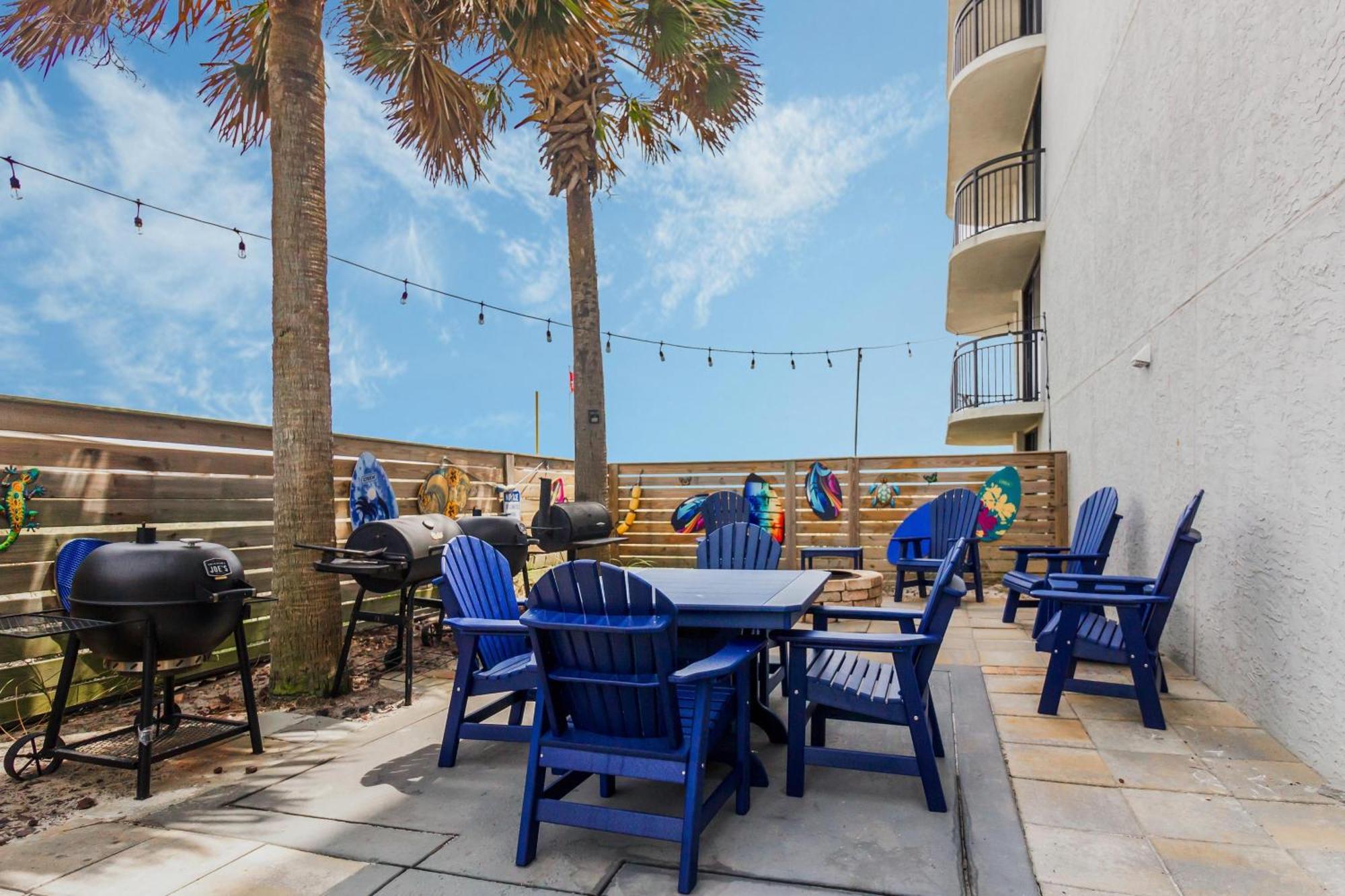 Nautilus 1201 - Gulf Front 2 Bedroom Huge Wrap Around Balcony 2Nd Floor! شاطئ فورت والتون المظهر الخارجي الصورة